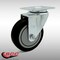 Service Caster 4 Inch SS Black Polyurethane Wheel Swivel Top Plate Caster SCC-SS20S414-PPUB-BLK - alternate 6